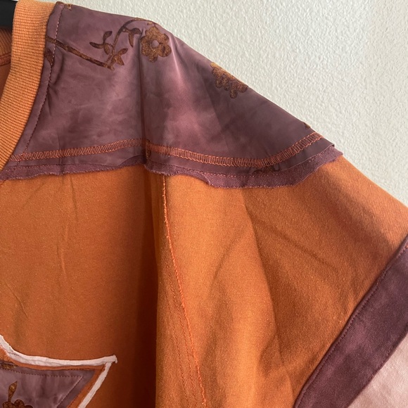 Sage and Fig Orange Long Sleeve Top - Picture 3 of 6